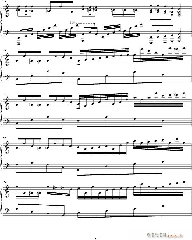 Jingle Bells 大神求虐请入内(钢琴谱)6