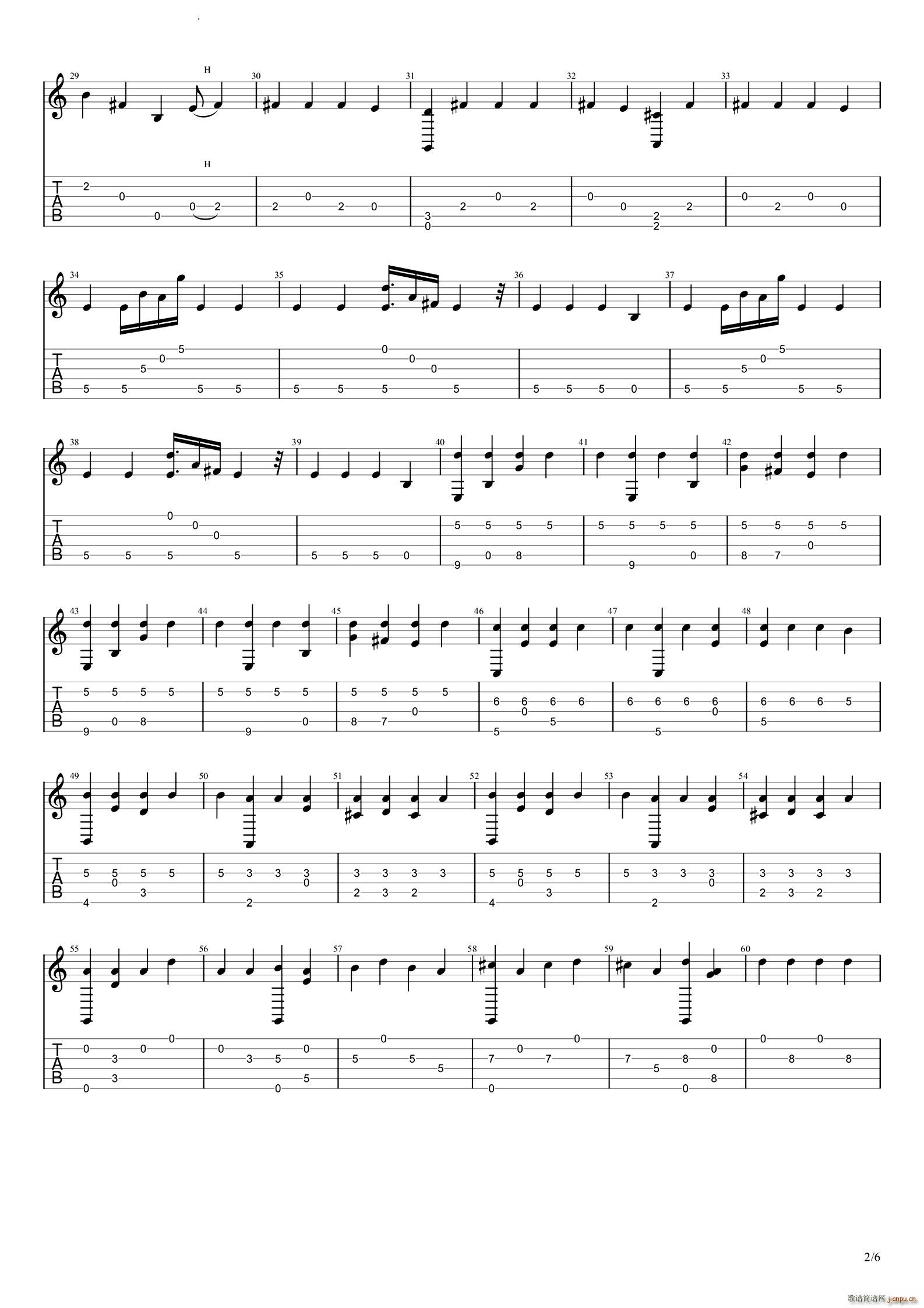 The Happy Couple(吉他谱)3