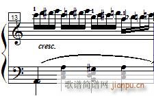 车尔尼 钢琴快速练习曲 Czerny 299 第15首 及练习提示(钢琴谱)7
