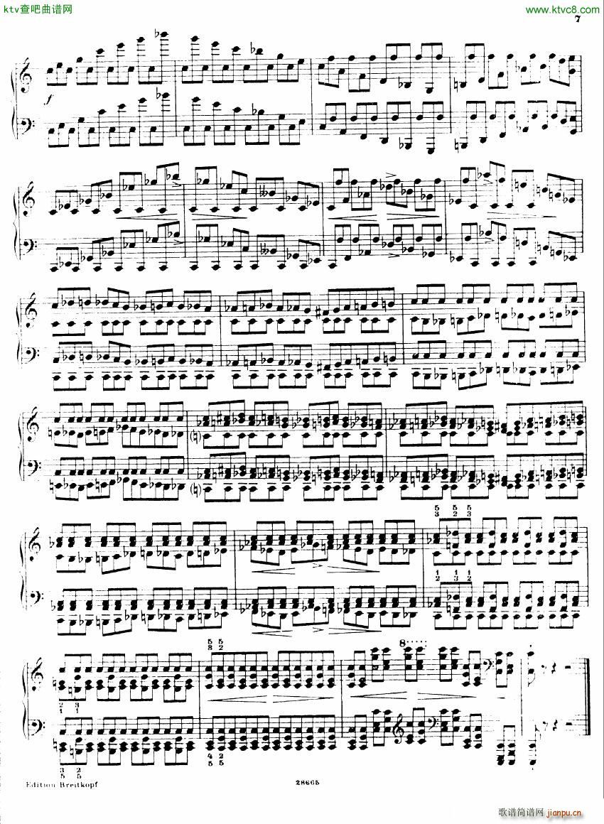 Busoni Etudes 1(钢琴谱)7