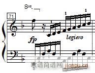 车尔尼 钢琴快速练习曲 Czerny 299 第40首 及练习提示(钢琴谱)17