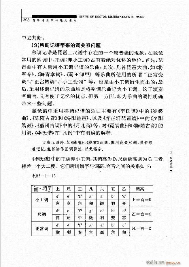 中国工尺谱研究 181 240(十字及以上)28