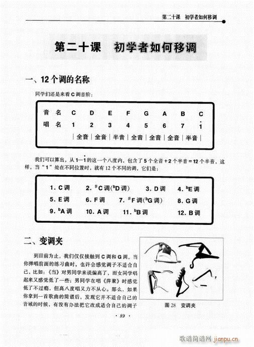 民谣吉他新教程81-100(吉他谱)9