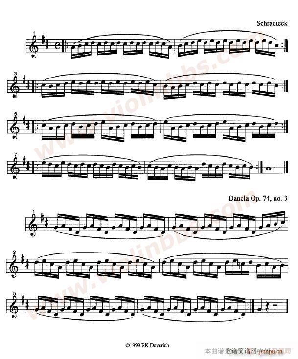 训练左手手指的颗粒性练习曲(钢琴谱)3