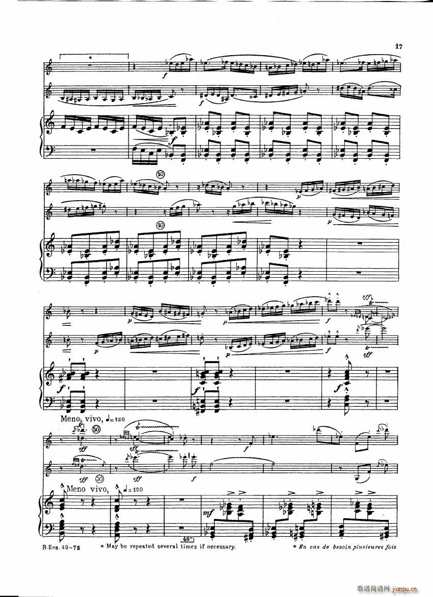 Bartok SZ 111 Contrasts pianoscore(钢琴谱)18