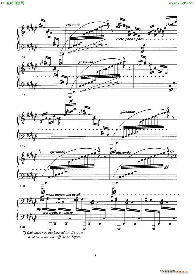 Cadenza for Liszt s Hungarian Rhapsody No 2(钢琴谱)9