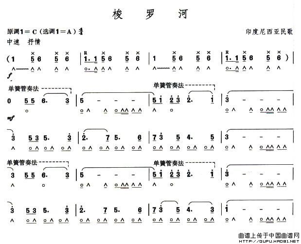 口琴六级：梭罗河(其他)1