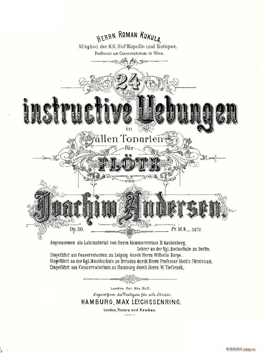 Andersen(八字歌谱)1