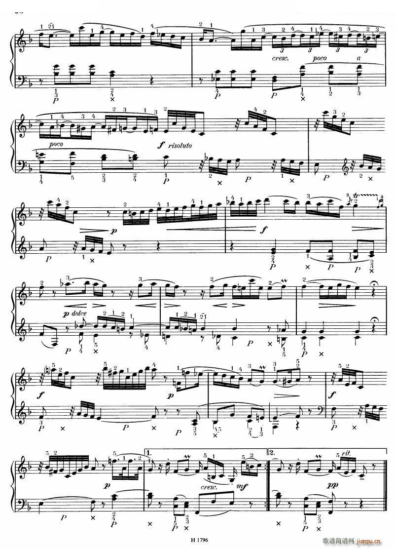Benda 16 Sonatas 三 16 Sonatas 三(十字及以上)8