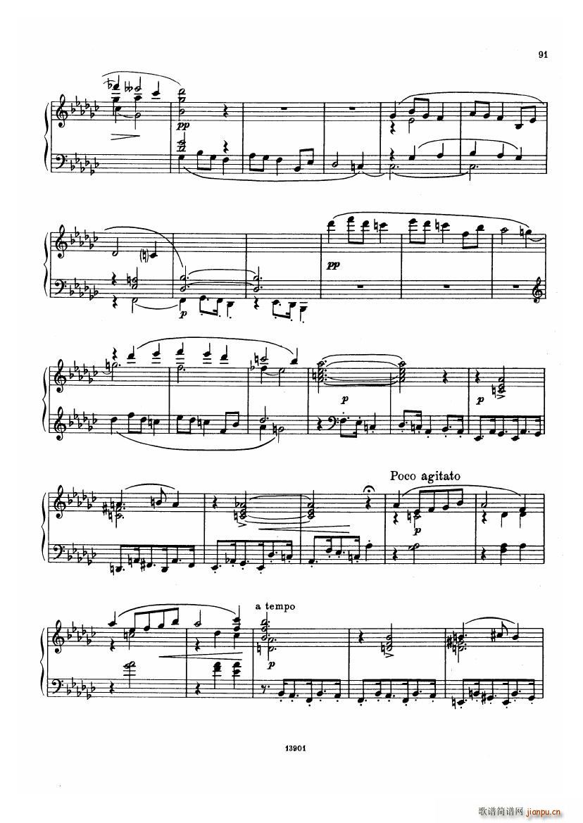 Cui Op40 Nine Pieces 二(钢琴谱)15