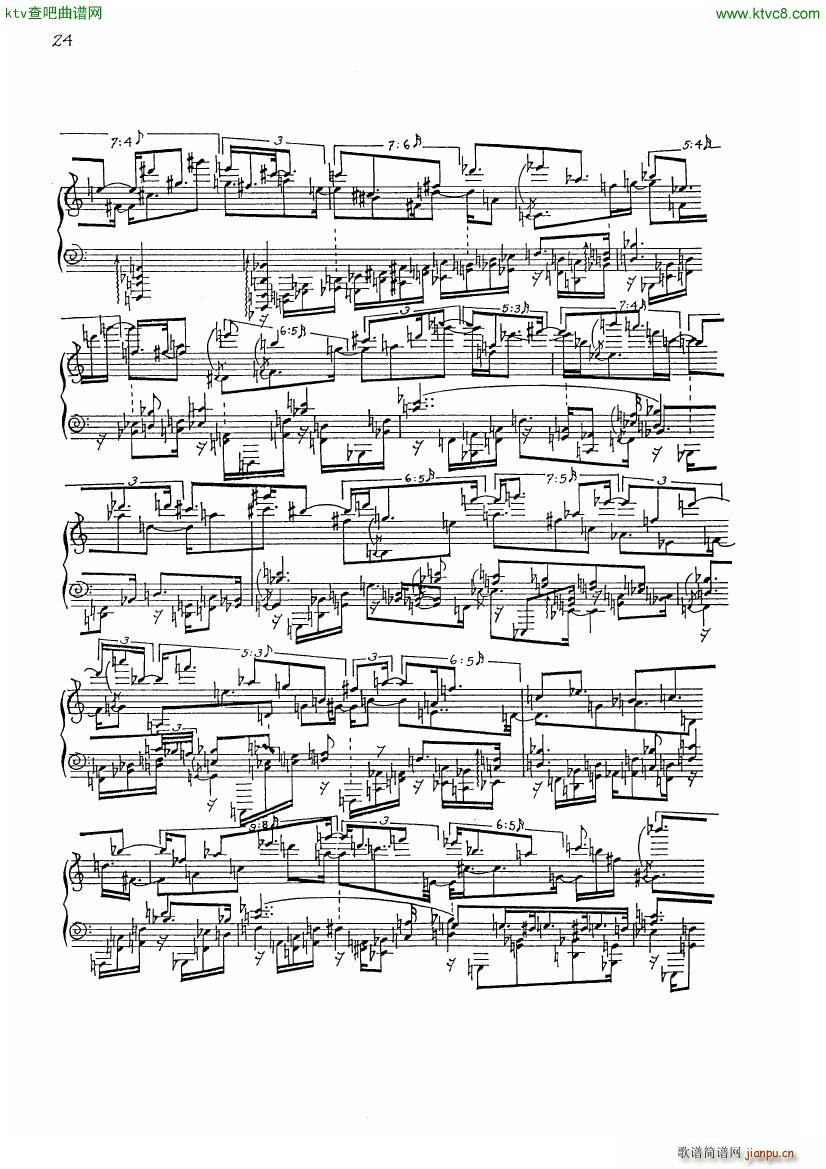 finnissy michael verdi transcription no 03(钢琴谱)8