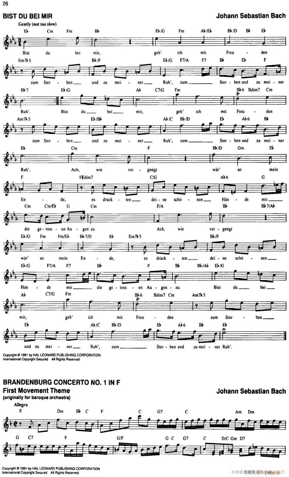 The Real Little Classical Fake Book P21 40(十字及以上)6