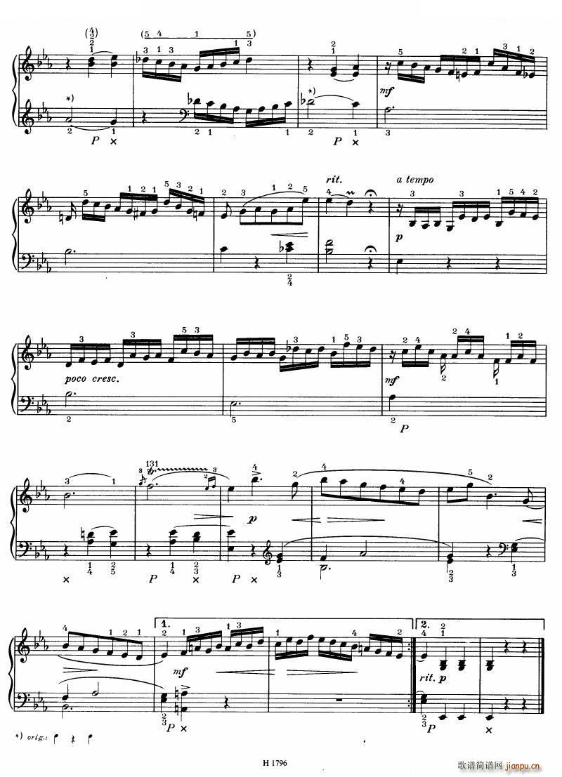 Benda 16 Sonatas 三 16 Sonatas 三(十字及以上)27