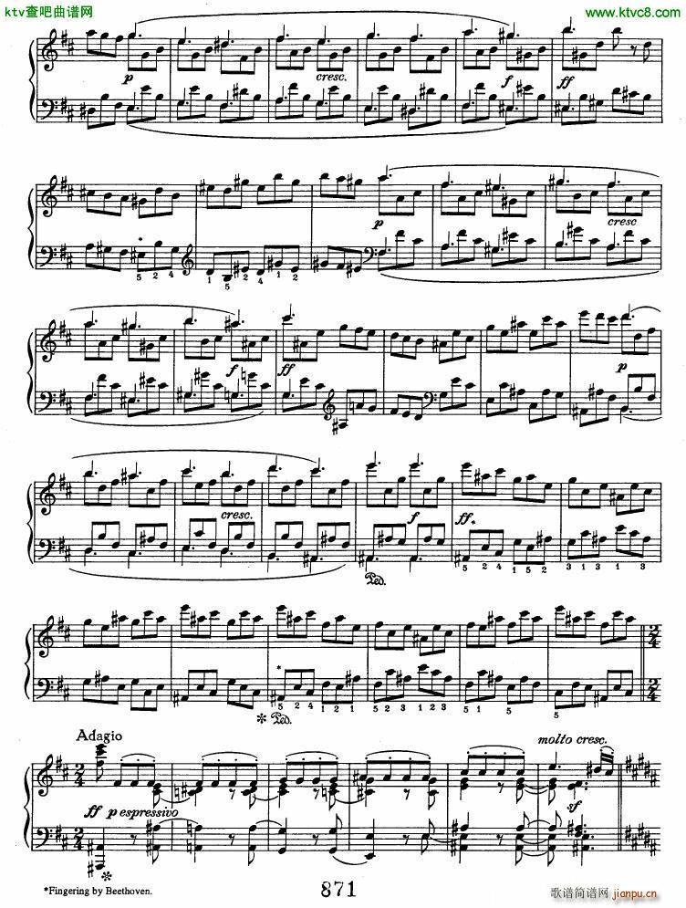 Beethoven op 77 Fantasia in g(钢琴谱)6