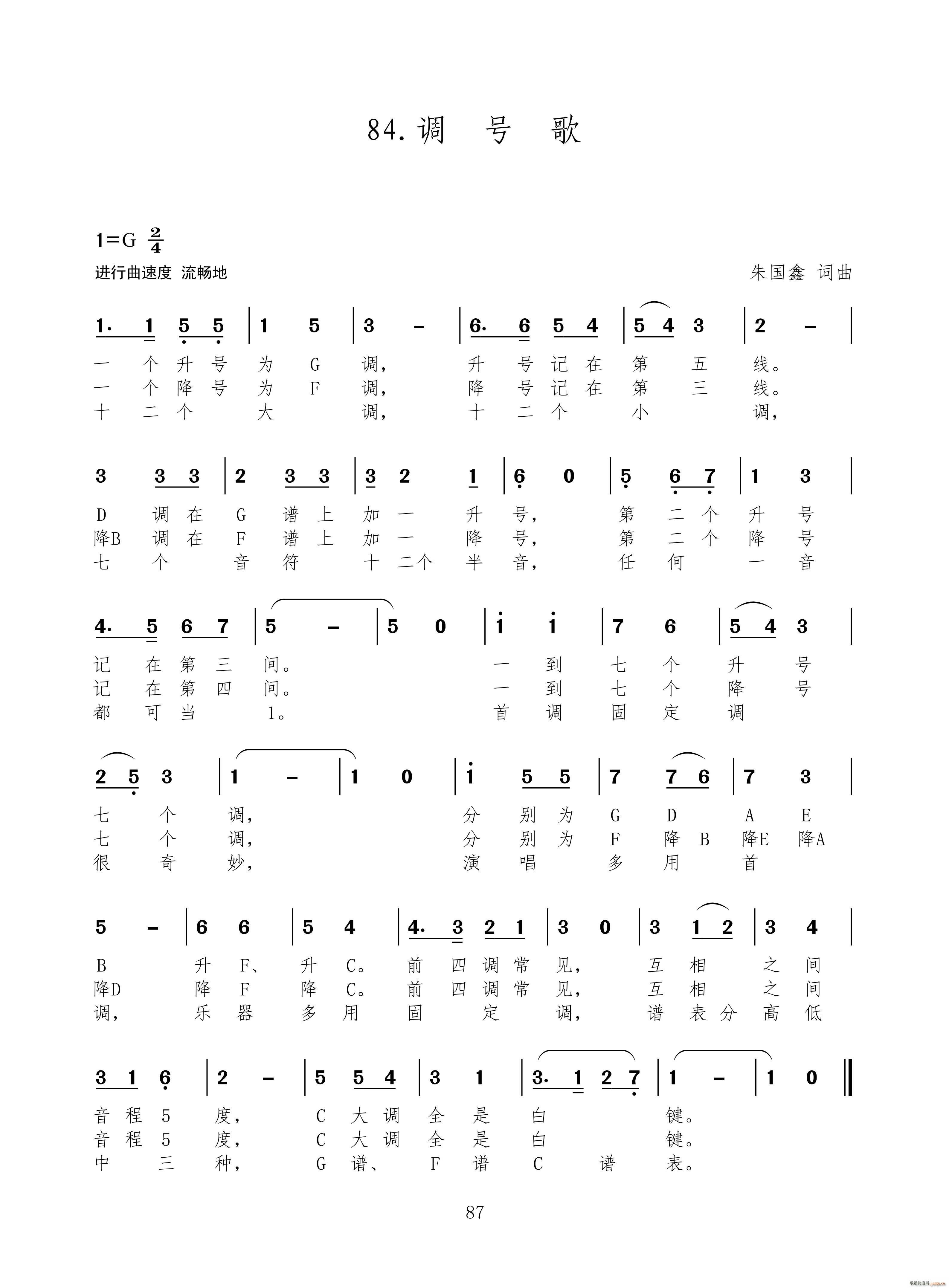 调号歌 新歌100首(十字及以上)1