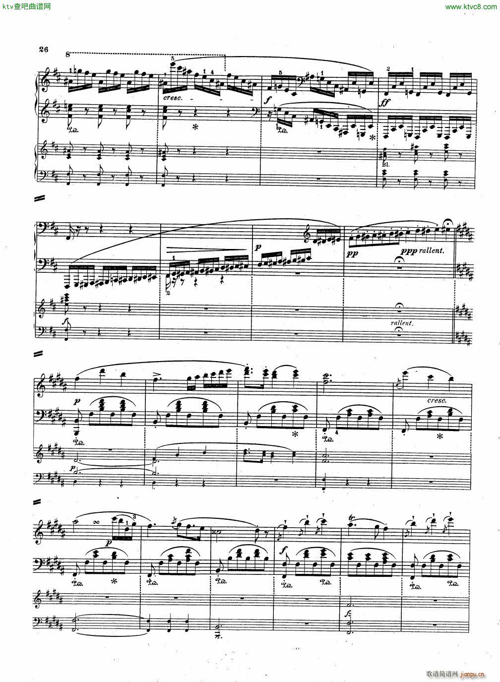 Hummel Piano concerto Op 89 I(钢琴谱)24