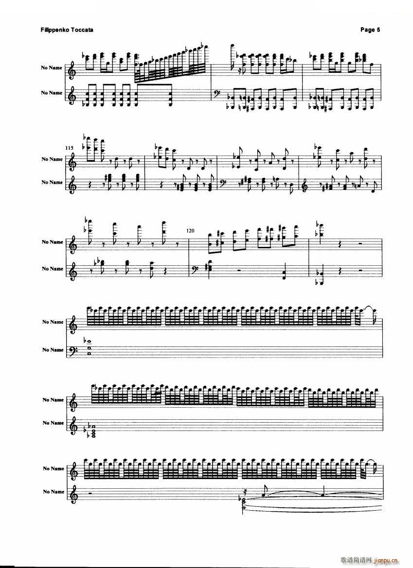 Filippenko Toccata Toccata(十字及以上)5