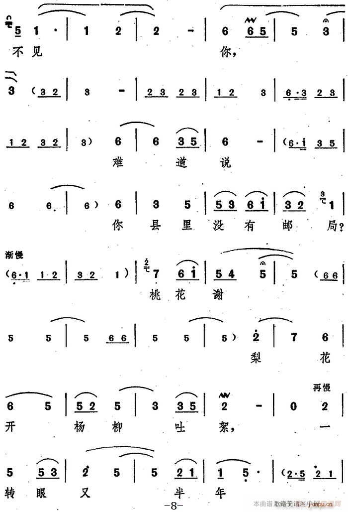 舞台版 朝阳沟 主旋律 之第一场(十字及以上)6