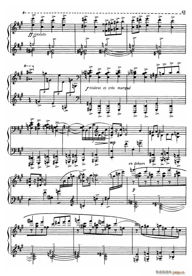Dutilleux Sonata Sonata(十字及以上)18
