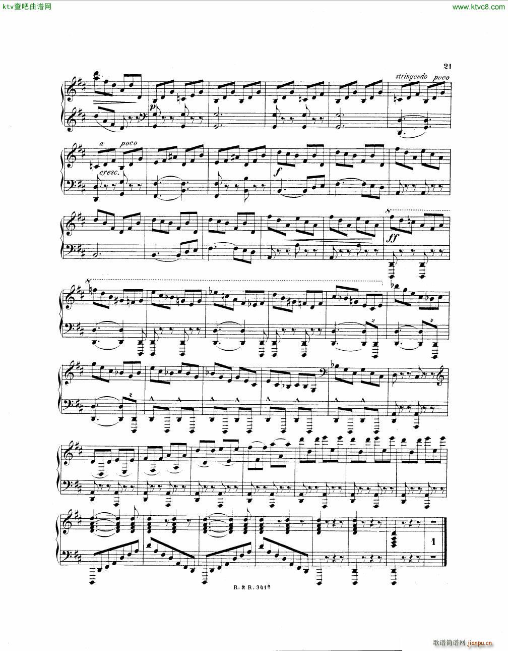 Brull Sonata 2 pianos Op 21(钢琴谱)21