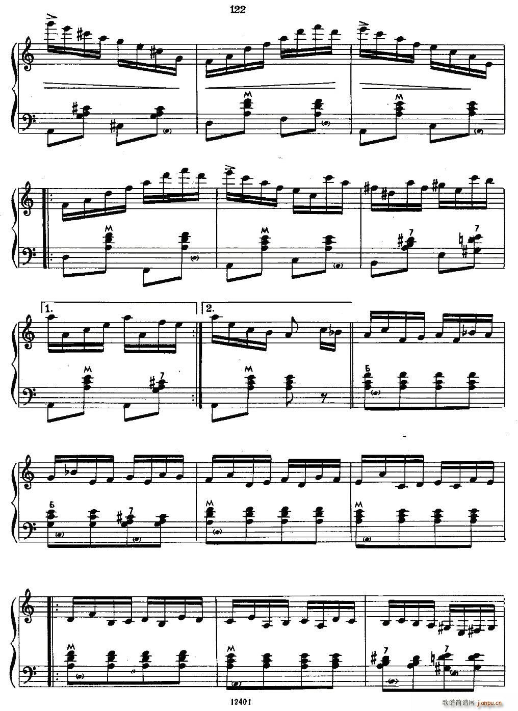 小苹果变奏曲(六字歌谱)6