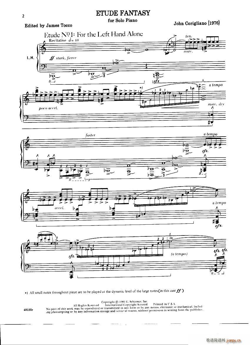 Corigliano Etude Fantasy(钢琴谱)3