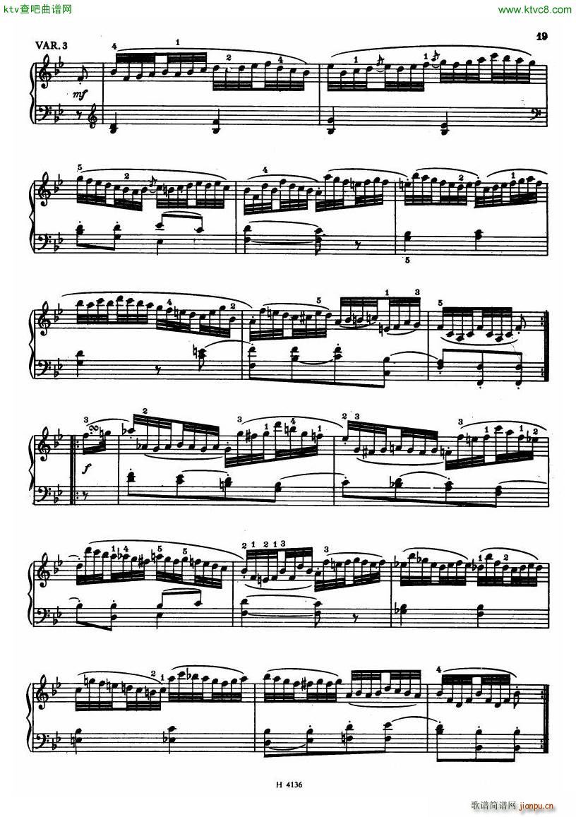 Czech piano variations from 18th century(钢琴谱)17