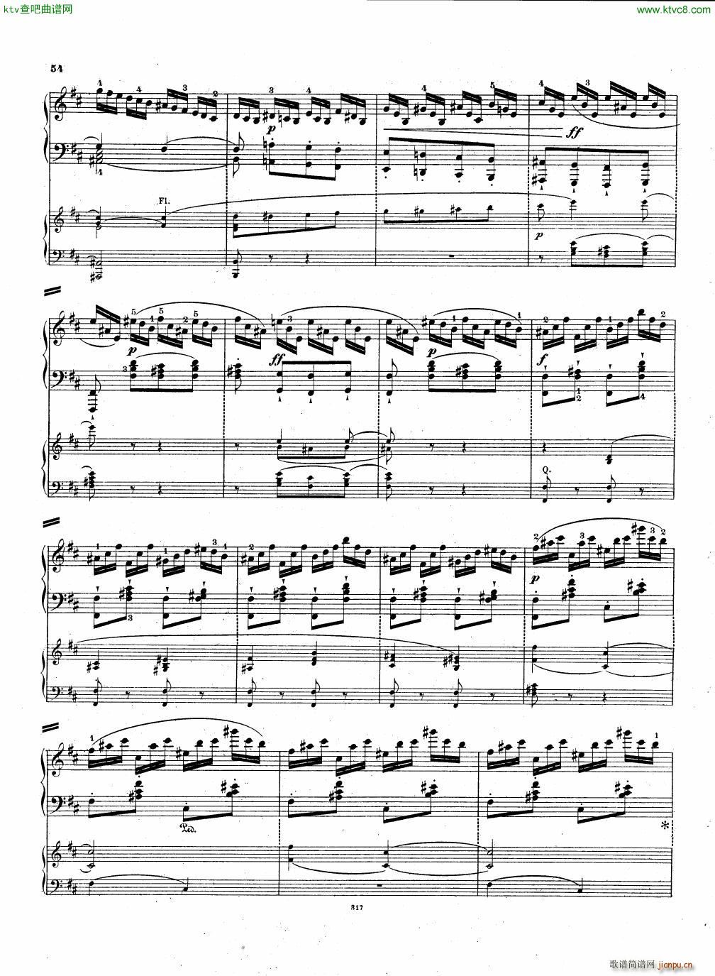 Hummel Piano concerto Op 89 II(钢琴谱)16