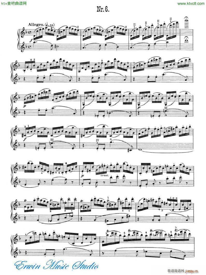 加维尼耶 24首隨想曲Pierre Gavinies 24 Caprices 05 08(十字及以上)5