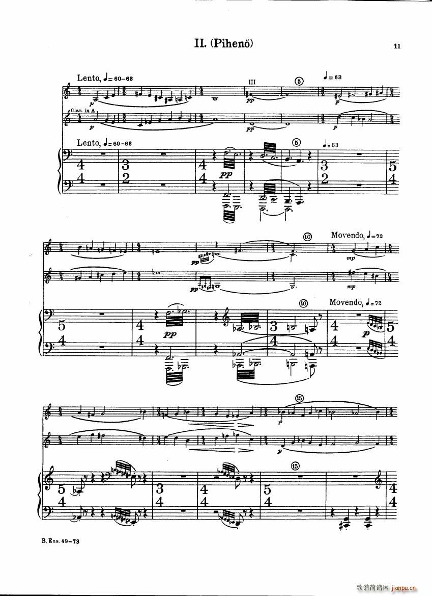 Bartok SZ 111 Contrasts pianoscore(钢琴谱)12