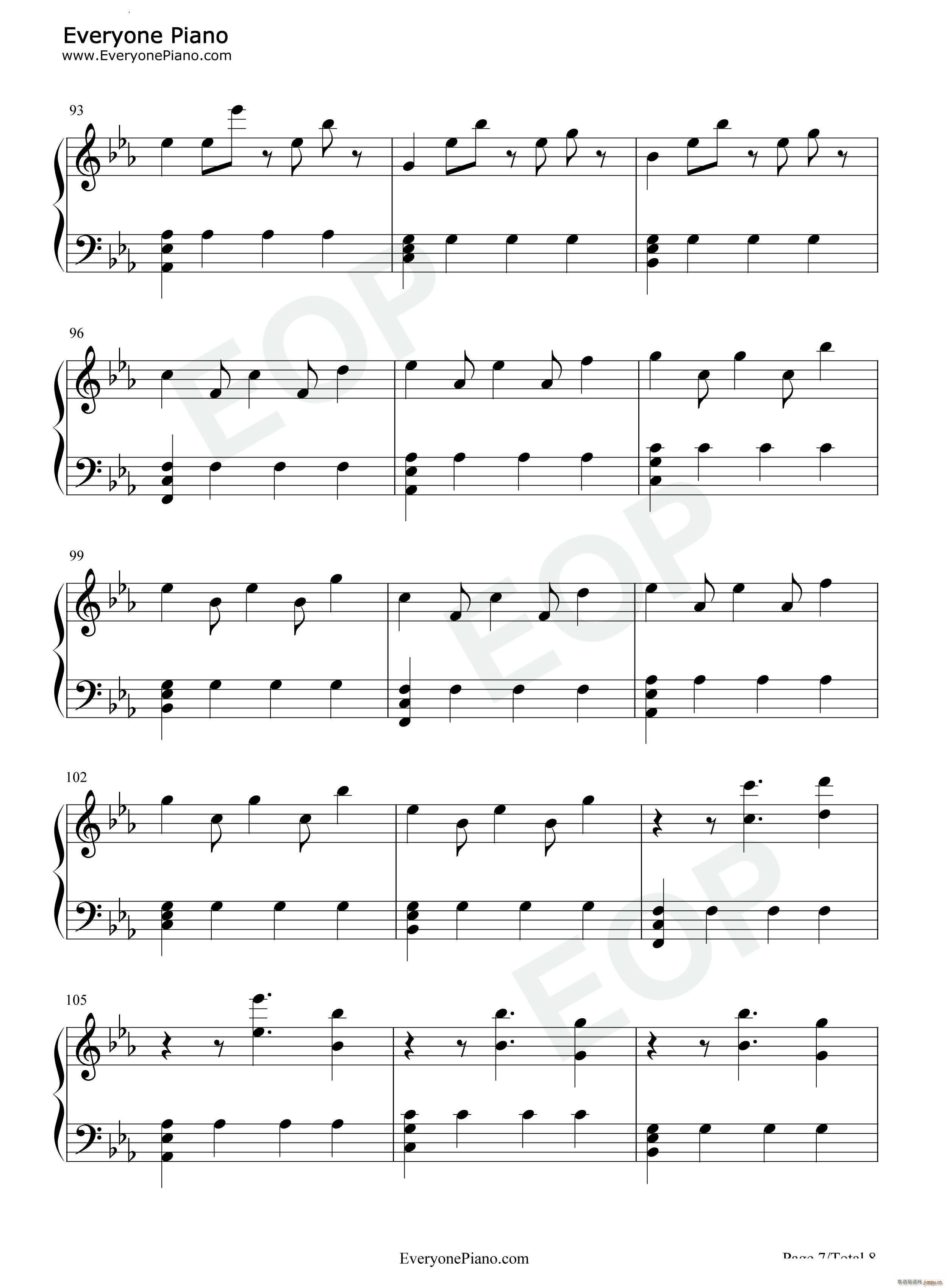 Enjoy the Silence(钢琴谱)8