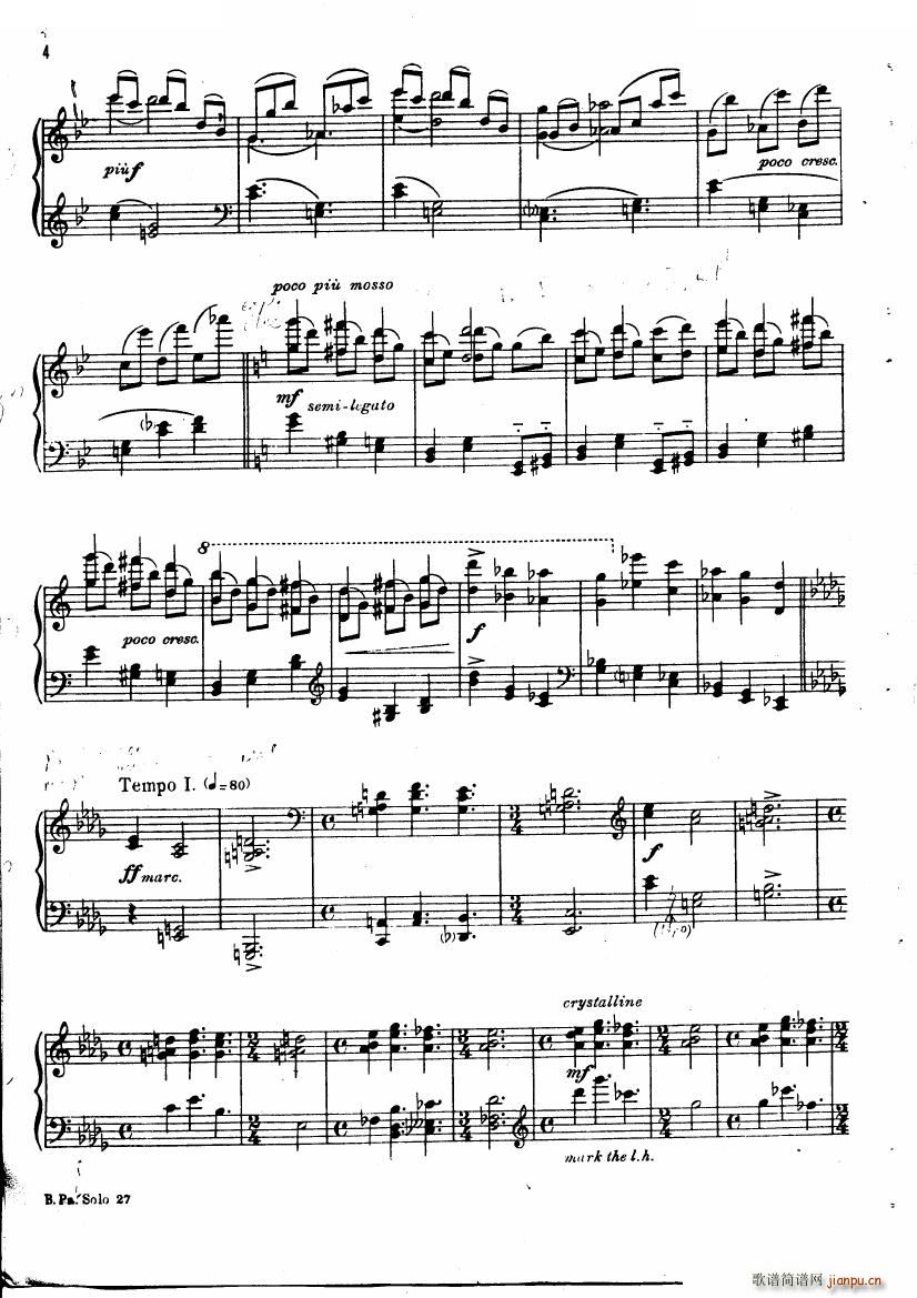Copland Piano Sonata Piano Sonata(十字及以上)3