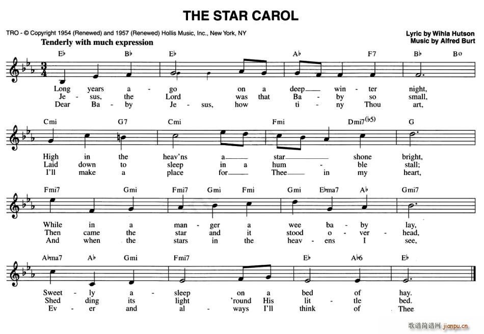 THE STAR CAROL(十字及以上)1