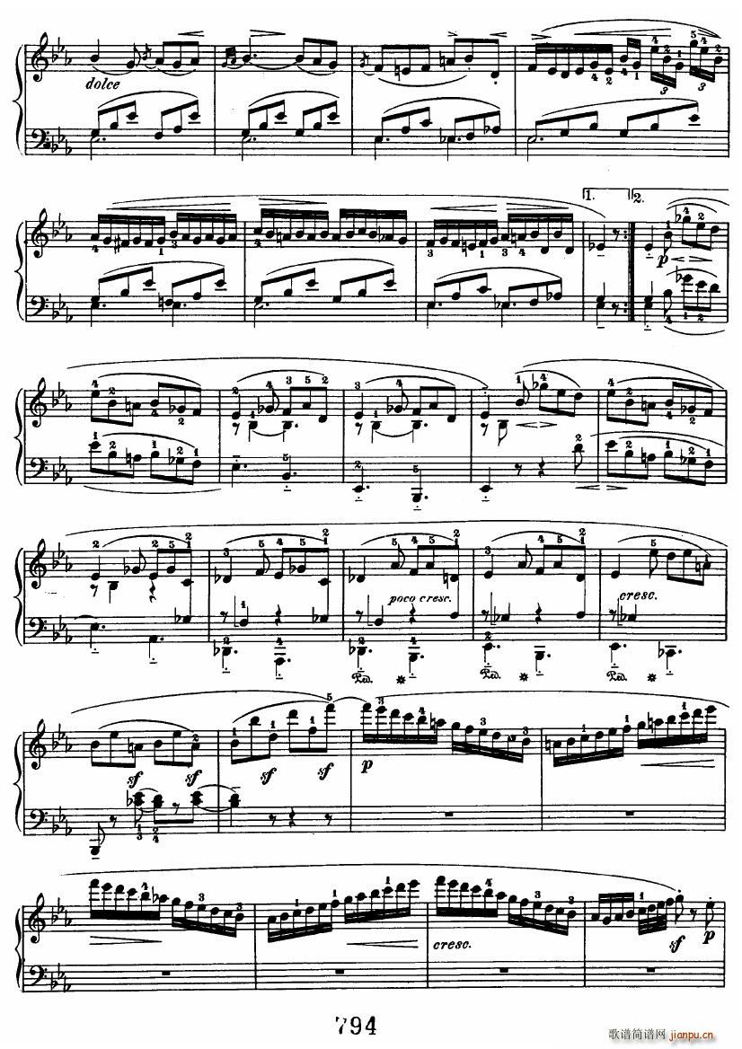 Beethoven op 33 7 Bagatelles(钢琴谱)3