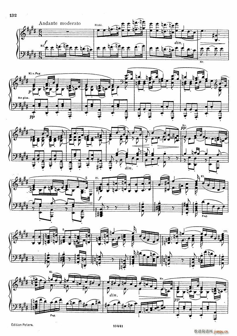 Brahms op 98 Singer Symphonie Nr 4(钢琴谱)14