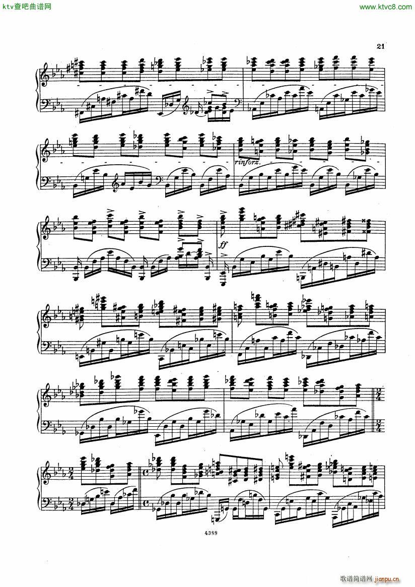 Bortkiewicz Op29 12 Etudes Nouvelles Book 1(钢琴谱)20