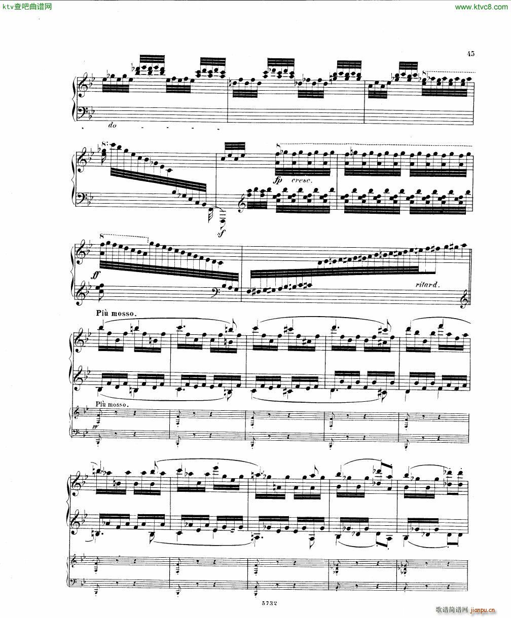 Fuchs Piano concerto Op 27 I(钢琴谱)43