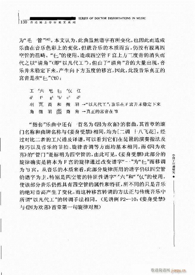 中国工尺谱研究 121 180(十字及以上)10