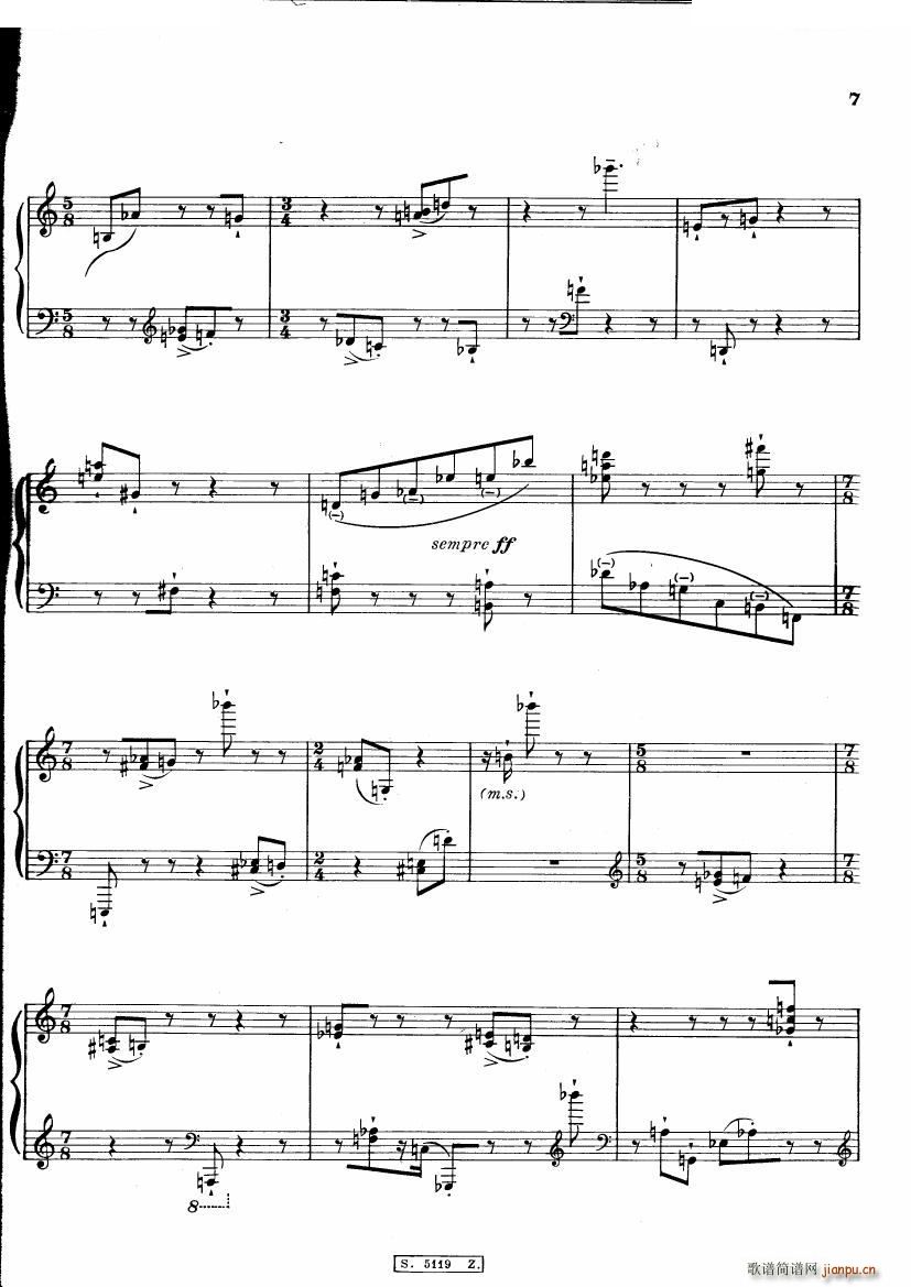 Berio Cinque Variazioni Cinque Variazioni(十字及以上)8