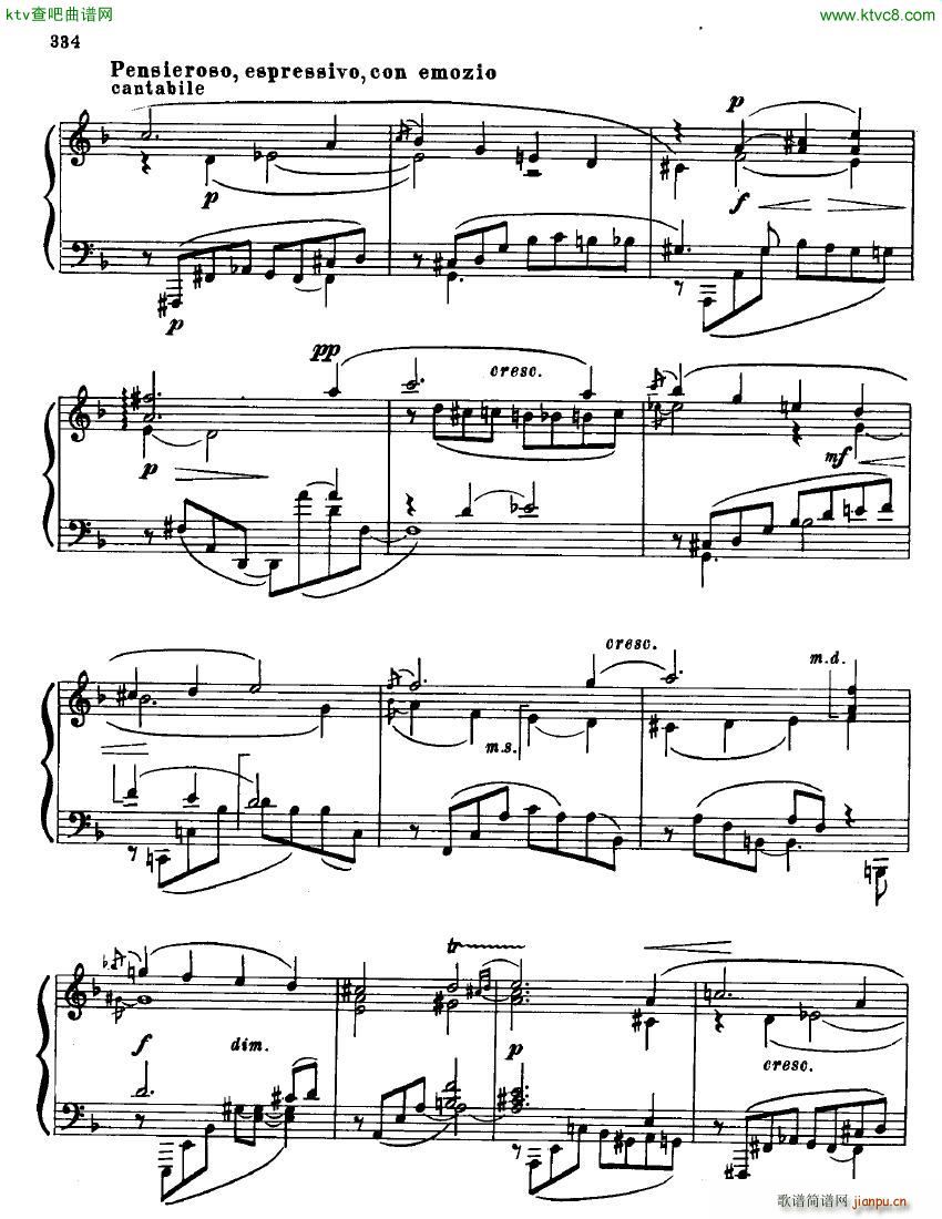 Anatoly Alexandrov Opus 87 Sonata no 12(钢琴谱)34