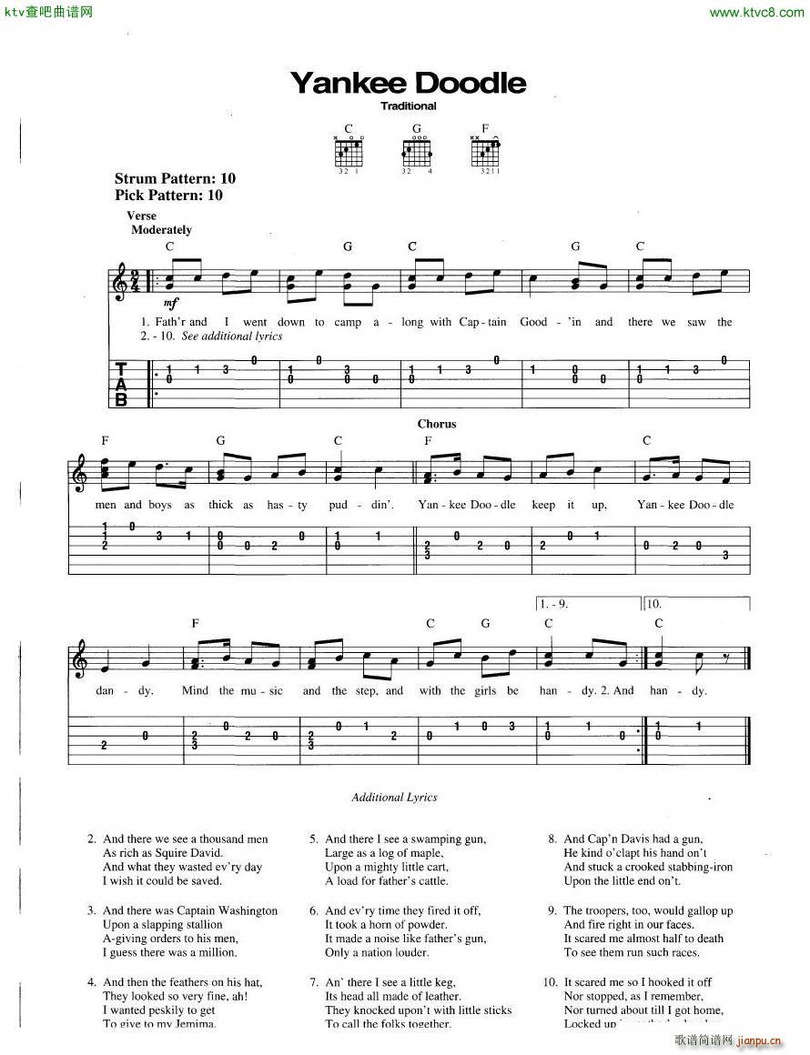 Hal Leonard Easy Guitar 100 Songs For Kids 三(钢琴谱)22