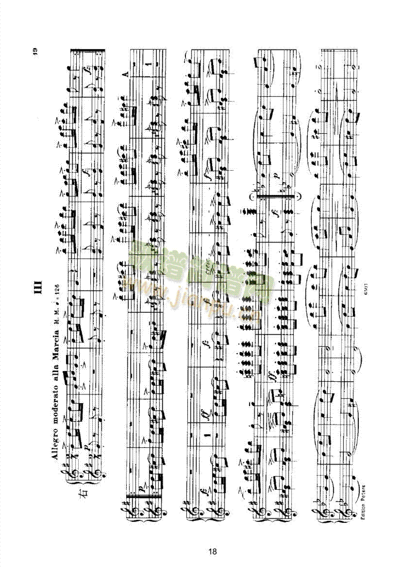 挪威舞曲键盘类钢琴(钢琴谱)18