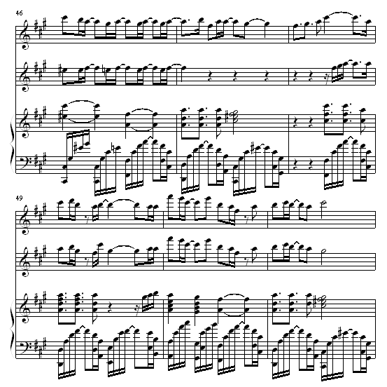 Justonelastdance(钢琴谱)7