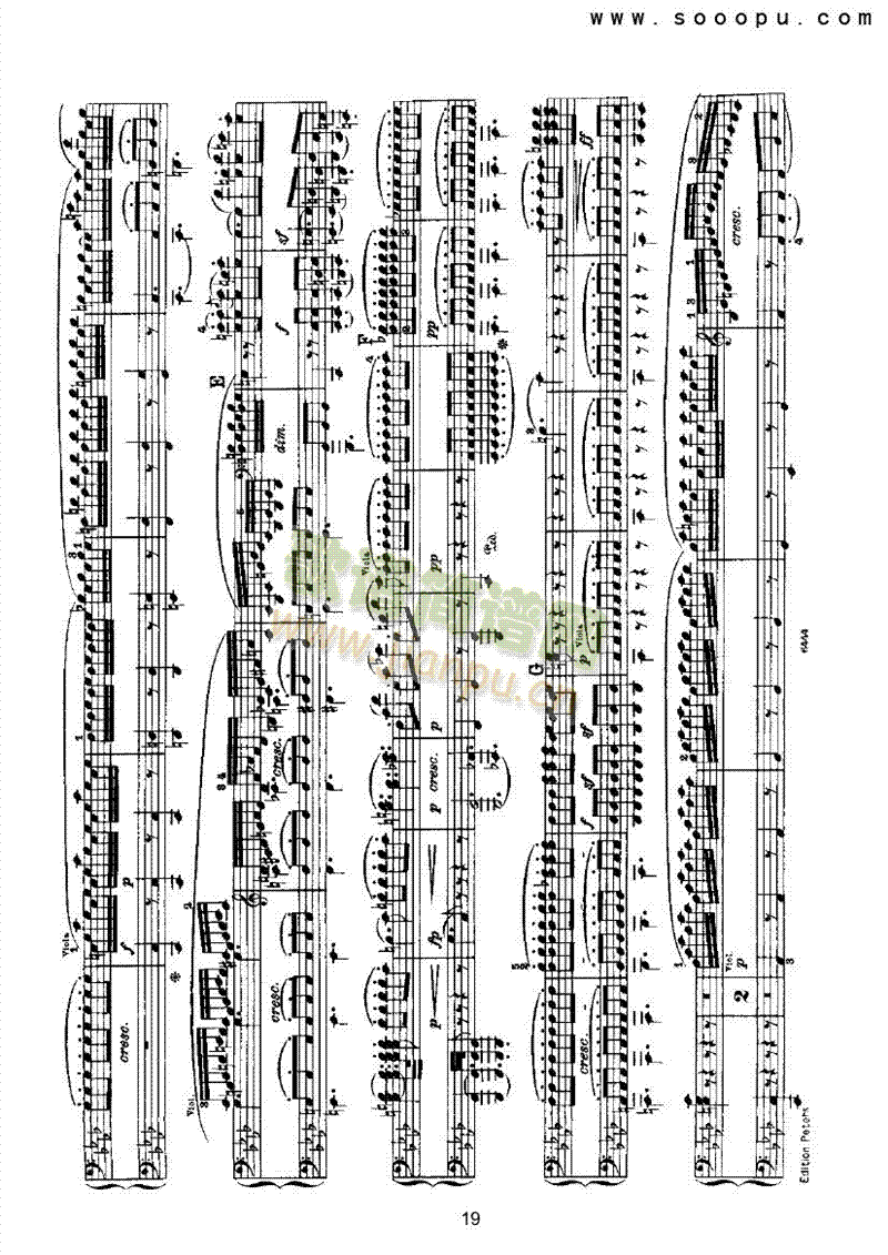 大七重奏—四手联弹键盘类钢琴(其他乐谱)19