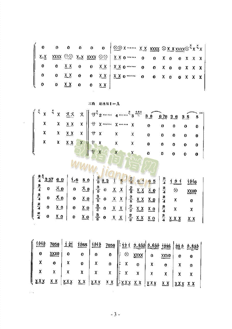 串鼓乐队类民乐合奏(其他乐谱)3