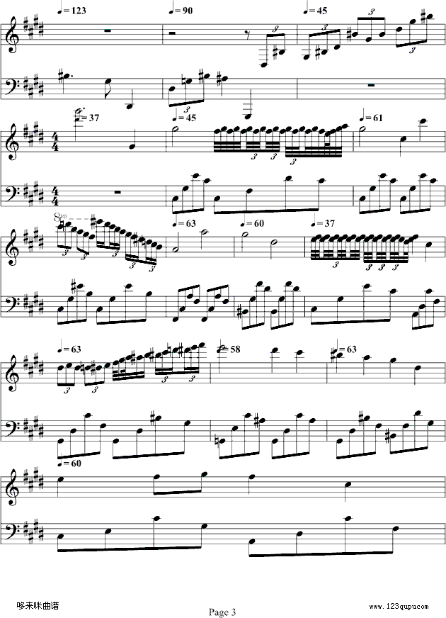 ChopinNo.20-肖邦(钢琴谱)3
