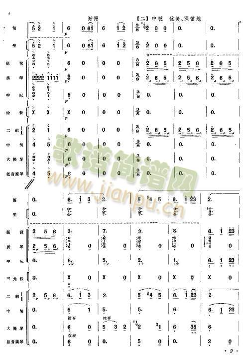 丰收花儿漫高原(总谱)9