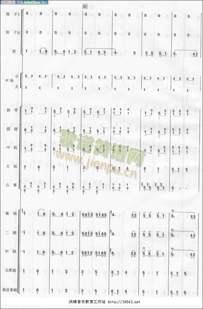 喜洋洋总谱1(总谱)8