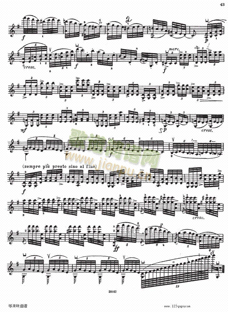 伊萨伊小提琴奏鸣曲(其他乐谱)8