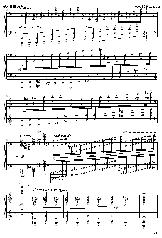 c小调练习曲-9632587410(钢琴谱)22